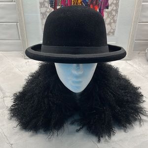 Vintage felt “bowler/derby” hat